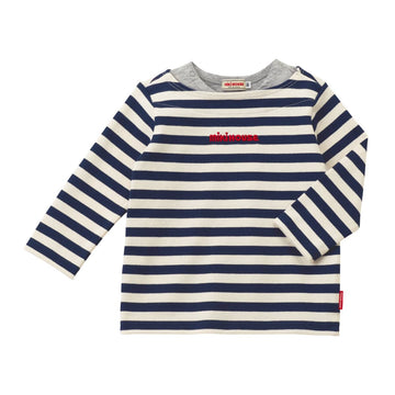 ăPRE-ORDERăMIKIHOUSE Striped Long-Sleeved T-Shirt