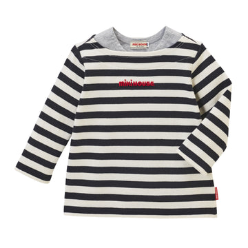 【PRE-ORDER】MIKIHOUSE Striped Long-Sleeved T-Shirt