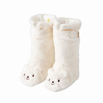 【PRE-ORDER】MIKIHOUSE FIRST Microfibre Faux-Fur Tall Booties